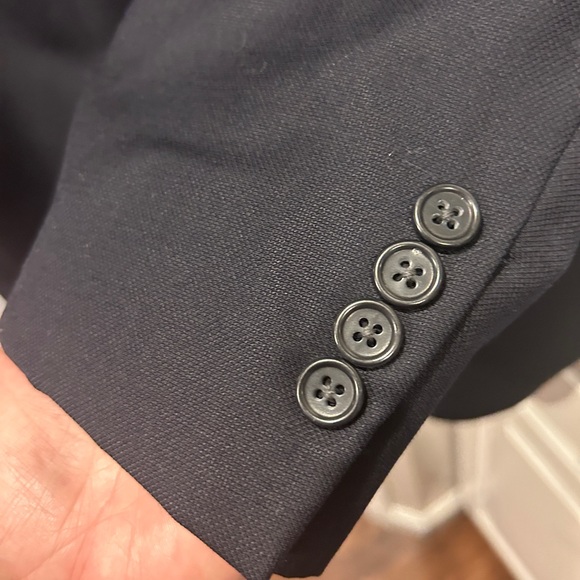 Men’s Joseph Abboud Suit Jacket Black 50R - Picture 4 of 12